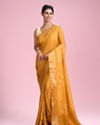 Ravishing Mustard Yellow Saree